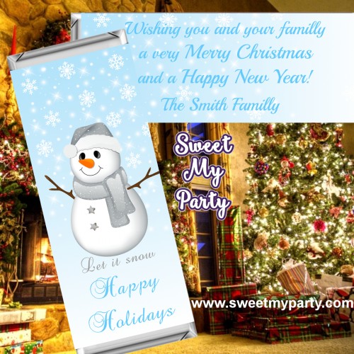 Christmas Candy Bar Wrappers, design 62